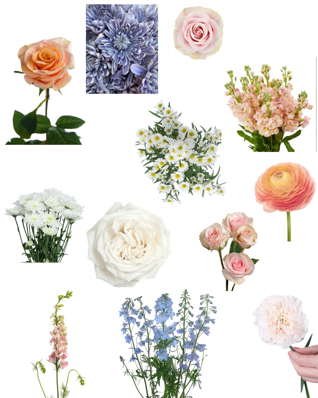 Peachy Blues DIY Flower Box